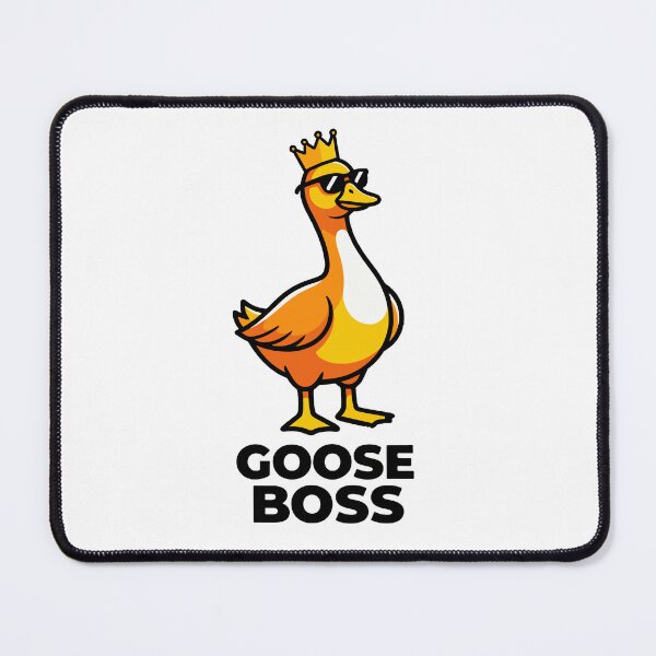 Item preview, King Goose with Crown and Sunglasses - Cool Goose Royalty designed and sold by AliveStyle.