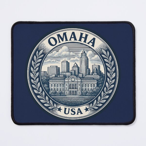 Item preview, Omaha USA Travel  designed and sold by Thistle-TShop.