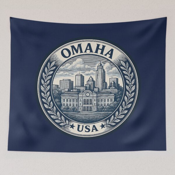Item preview, Omaha USA Travel  designed and sold by Thistle-TShop.
