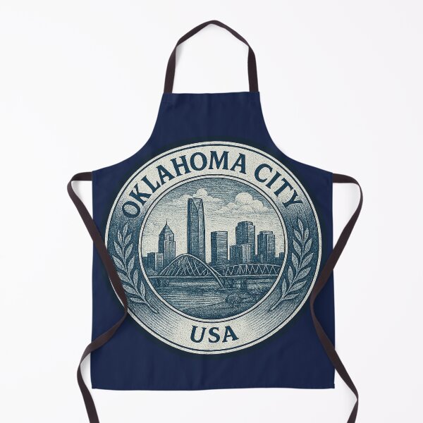 Aperçu de l'œuvre Voyage à Oklahoma City, États-Unis créée et vendue par Thistle-TShop.