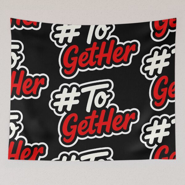Item preview, Playful Romantic Together Pun designed and sold by SplashTastic.