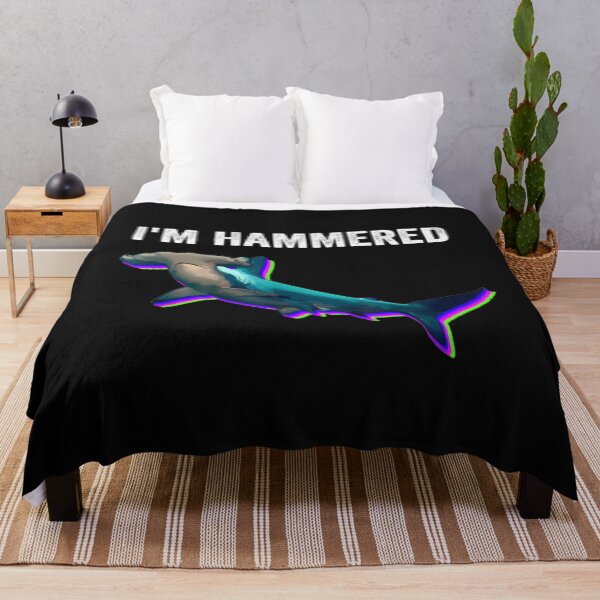 Item preview, I'M Hammered Funny Pun Hammerhead Shark Party Day designed and sold by UrbanNights.