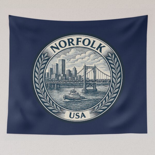 Item preview, Norfolk USA Travel  designed and sold by Thistle-TShop.