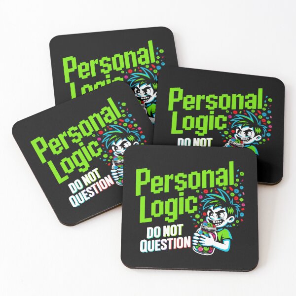 Item preview, Personal Logic Button Jar Illustration designed and sold by SplashTastic.