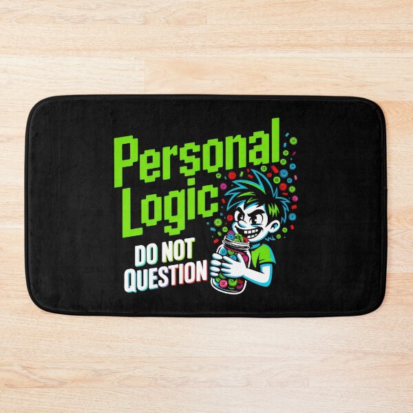 Item preview, Personal Logic Button Jar Illustration designed and sold by SplashTastic.