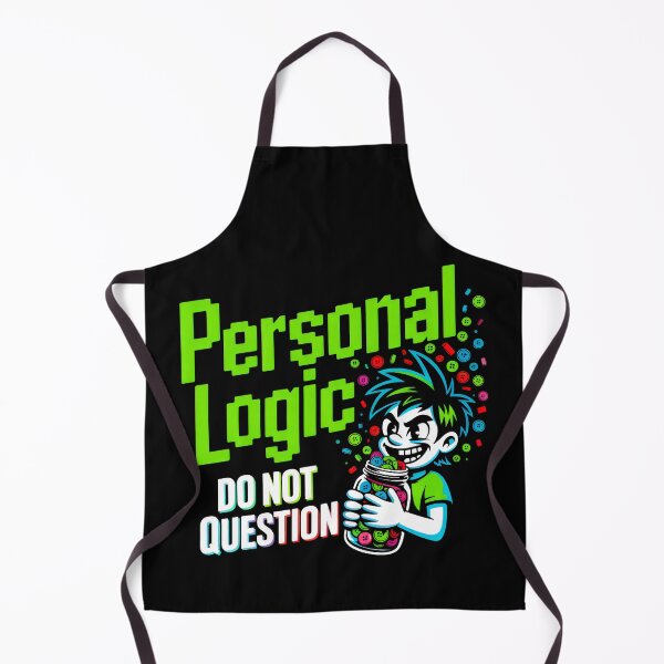 Item preview, Personal Logic Button Jar Illustration designed and sold by SplashTastic.