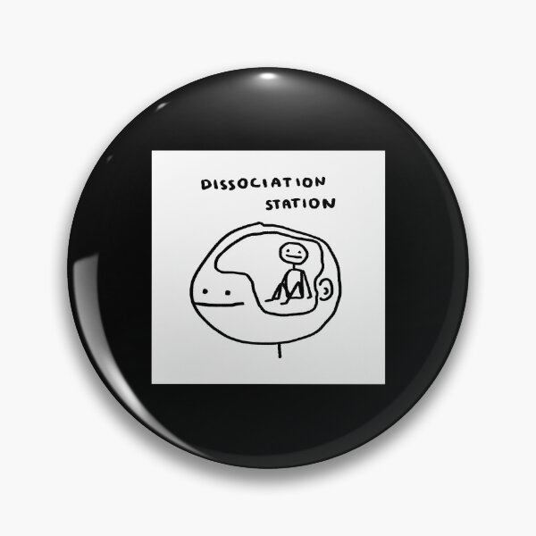 Item preview, Dissociation Station Funny Mental Health designed and sold by dxfbpjfqj69.