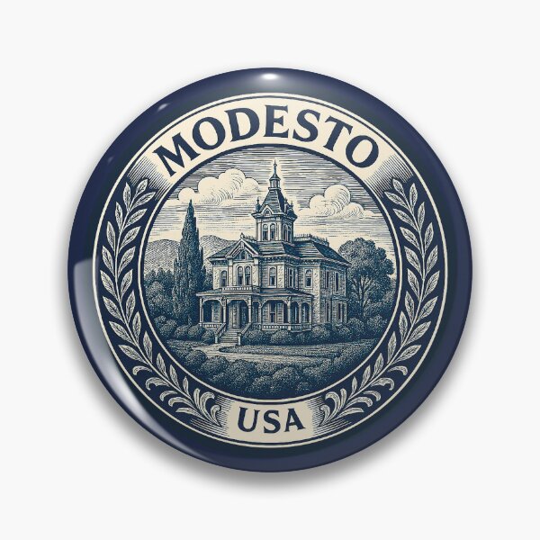 Item preview, Modesto USA Travel  designed and sold by Thistle-TShop.