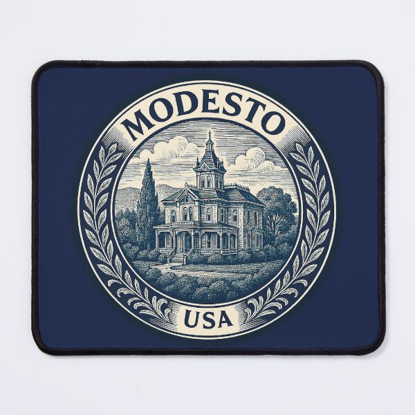 Item preview, Modesto USA Travel  designed and sold by Thistle-TShop.