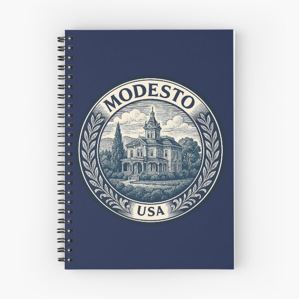 Item preview, Modesto USA Travel  designed and sold by Thistle-TShop.