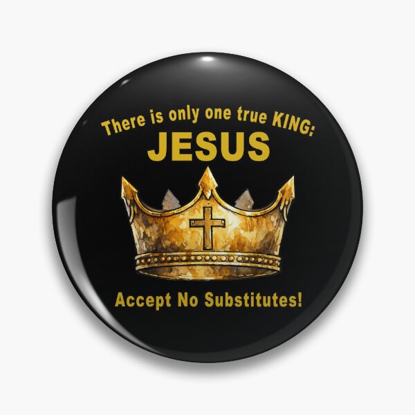 Item preview, Jesus - The One True King designed and sold by Lion and Lamb Design.