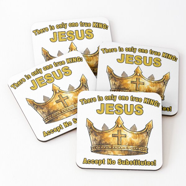 Item preview, Jesus - The One True King designed and sold by Lion and Lamb Design.