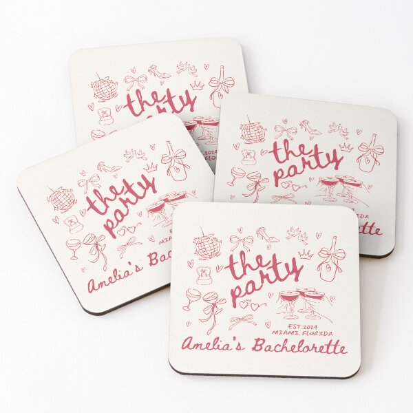 Item preview, The Party Bachelorette Weekend Pink Aesthetic – Bride Squad Celebration designed and sold by Rhastasnixon.