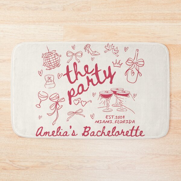 Item preview, The Party Bachelorette Weekend Pink Aesthetic – Bride Squad Celebration designed and sold by Rhastasnixon.