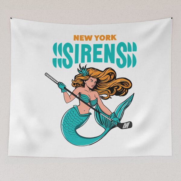 Item preview, New York Sirenss Siren Pwhl Logo designed and sold by abdelazizshop21.