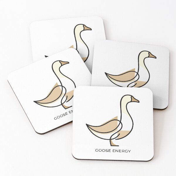 Item preview, Goose Energy - Minimalist Elegant Goose Silhouette Art designed and sold by AliveStyle.