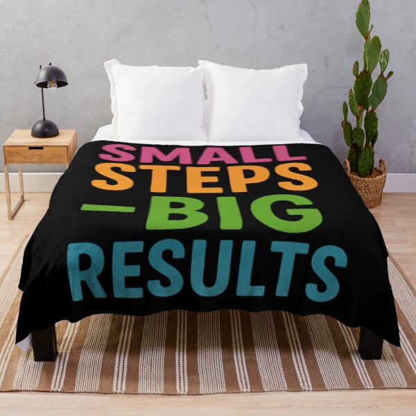 Item preview, SMALL STEPS -BIG RESULTS designed and sold by Motivive.