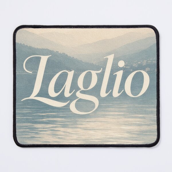 Item preview, Laglio – Elegant Lake Typography Poster designed and sold by Klysztof.
