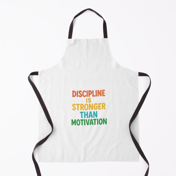 Item preview, DISCIPLINE IS STRONGER THAN MOTIVATION designed and sold by Motivive.