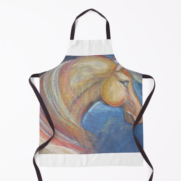 Item preview, Colorful Spirit Horse – Vibrant Pastel Illustration designed and sold by BLUESKYDEZIGN .
