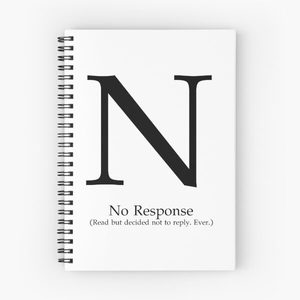 Item preview, Letter N No Response Read Only designed and sold by AVO-SOURCE.