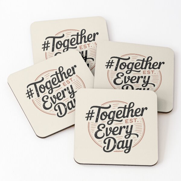 Item preview, Vintage Together Every Day Circle designed and sold by SplashTastic.