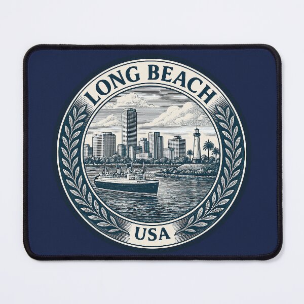 Item preview, Long Beach USA Travel  designed and sold by Thistle-TShop.