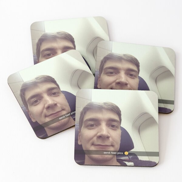 Item preview, Phelps Send Feet Pics Meme designed and sold by coffee with ice.