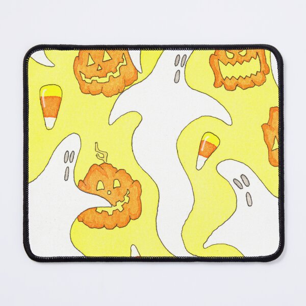 Item preview, ghosts and jack o lanterns designed and sold by Lilinkdino.