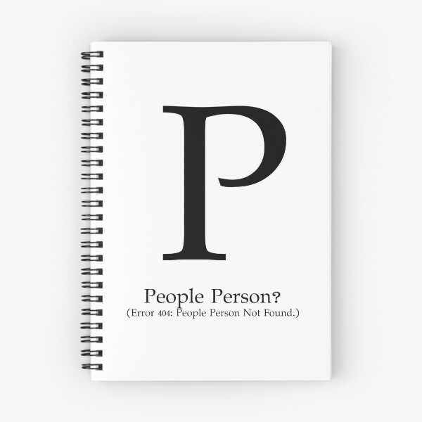 Item preview, Letter P People Person Error 404 designed and sold by AVO-SOURCE.