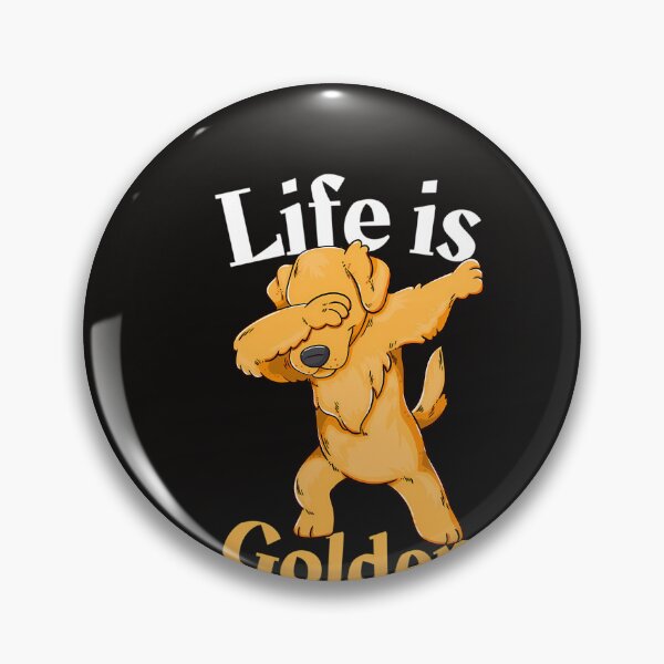 Item preview, Dabbing Golden Retriever - Life Is Golden designed and sold by Ify-concepts.