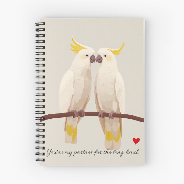 Item preview, Valentine's theme: Cockatoos designed and sold by WinkyDingo.
