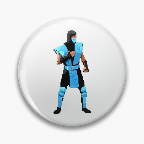 Item preview, Mortal Kombat Ii Retro Sub Zero Pixel 16 Bit designed and sold by Mo7amedx.