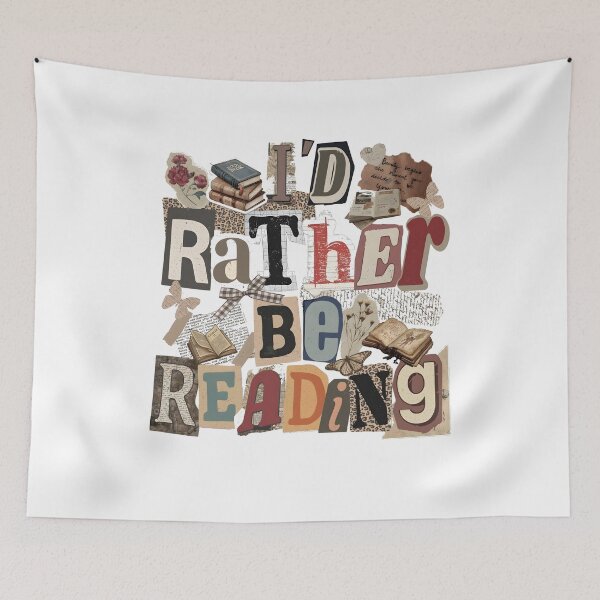 Item preview, I'd Rather Be Reading designed and sold by Szilagyiflorian.