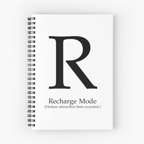 Item preview, Letter R Recharge Mode Human Interaction designed and sold by AVO-SOURCE.