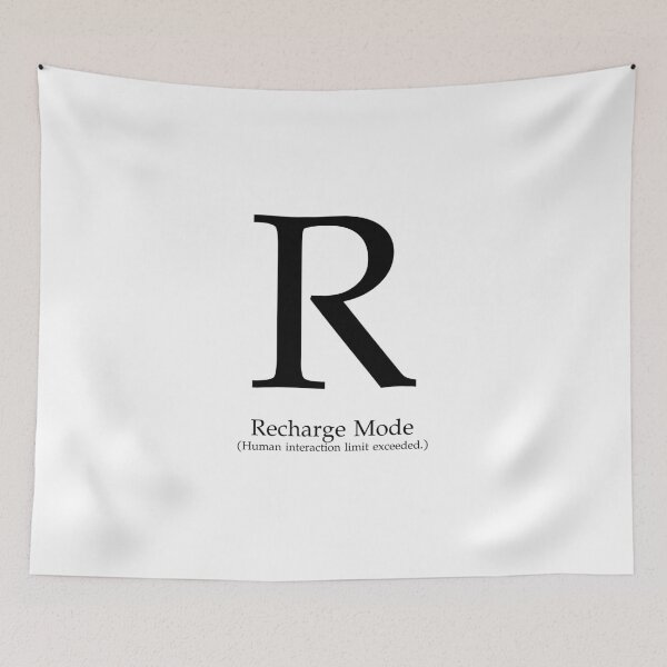 Item preview, Letter R Recharge Mode Human Interaction designed and sold by AVO-SOURCE.
