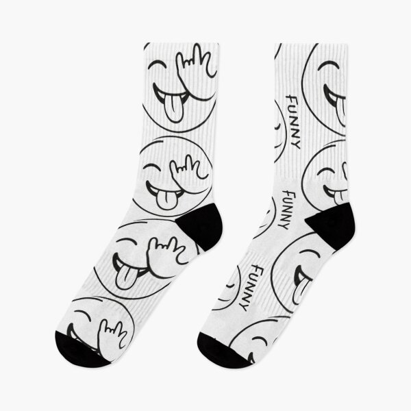 Item preview,  Funny Face Emoji - Minimalist Line Art Tongue Out Design designed and sold by HedayatDesign.