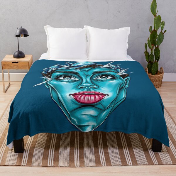 Item preview, BLUE CRISTAL FACE designed and sold by GOODLOOKING10.