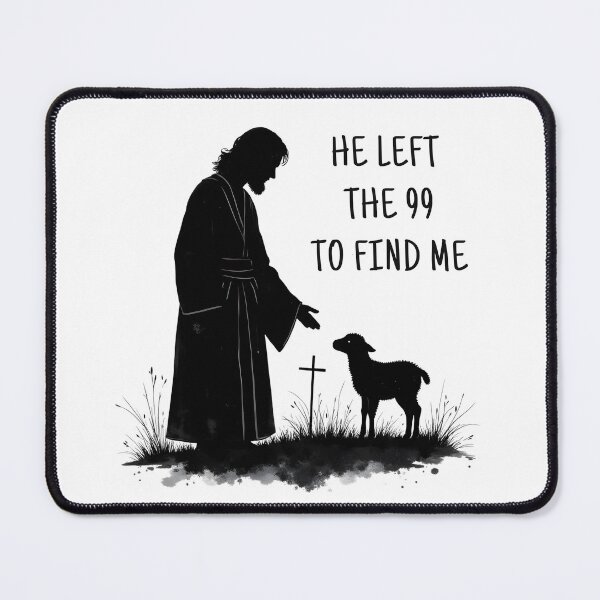 Item preview, He Left The 99 to Find Me Bible designed and sold by LunaMagicStudio.