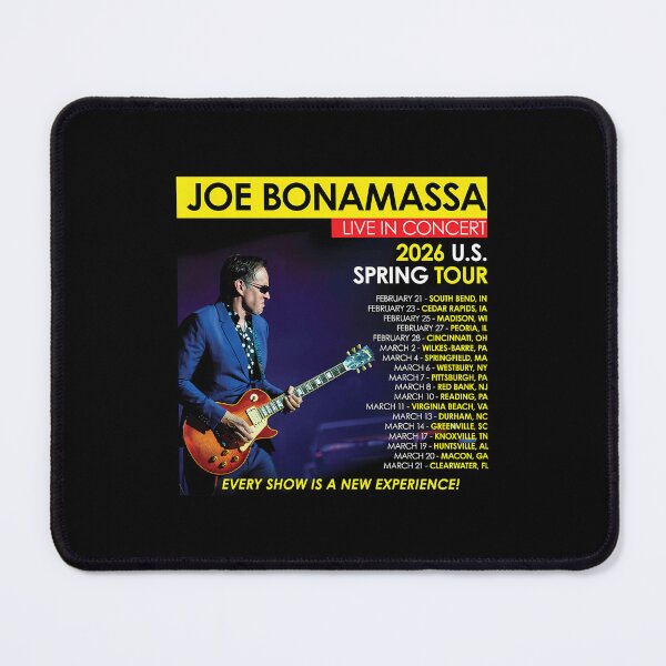 Item preview, Joe Bonamassa Singer Tour 2026 designed and sold by Mo7amedx.