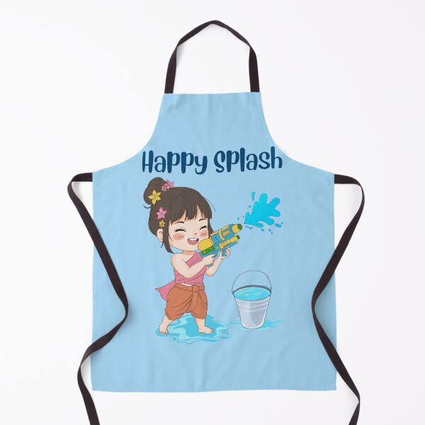 Item preview, Happy Songkran Girl – Thai Water Festival Splash designed and sold by CHANCHANAI.