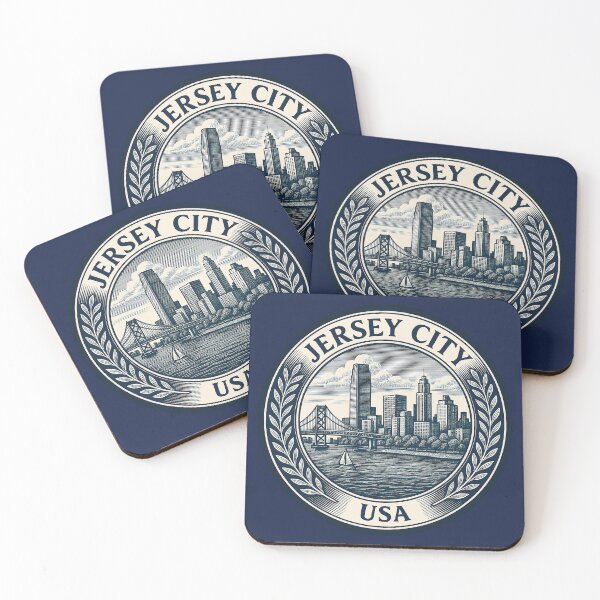 Item preview, Jersey City USA Travel  designed and sold by Thistle-TShop.