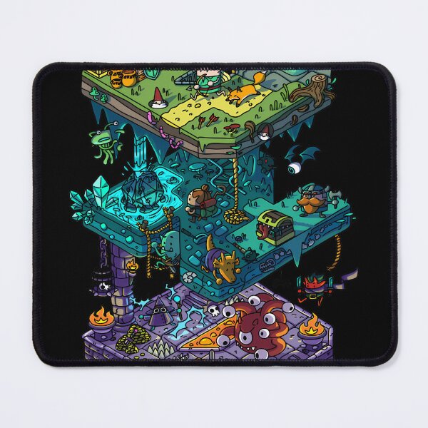 Item preview, Dungeons And Isometric Dragons designed and sold by DENUWANZ.