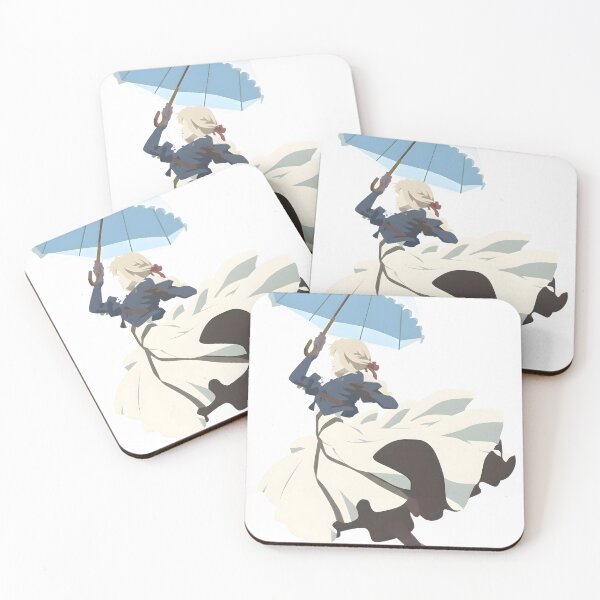 Item preview, Anime Girl With Umbrella – Elegant Motion Art designed and sold by AbstractAuraArt.