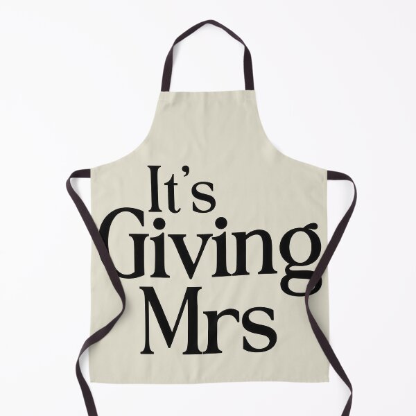 Item preview, It’s Giving Mrs – Minimal Bride Era Typography Design designed and sold by Rhastasnixon.