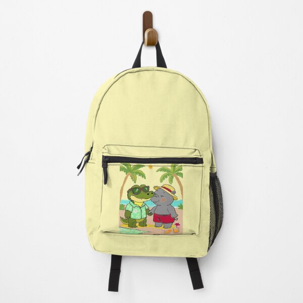 Item preview, A Crocodile and Hippo Friendship designed and sold by kristalcurt.