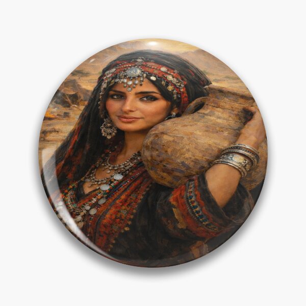 Item preview, Desert Nomad – Traditional Bedouin Portrait designed and sold by alizo74.