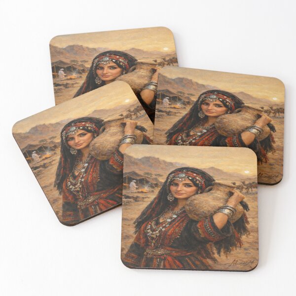 Item preview, Desert Nomad – Traditional Bedouin Portrait designed and sold by alizo74.