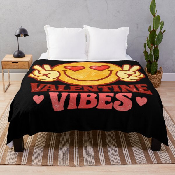 Item preview, Valentine Vibes Retro Smiley Design designed and sold by Iuqiune.