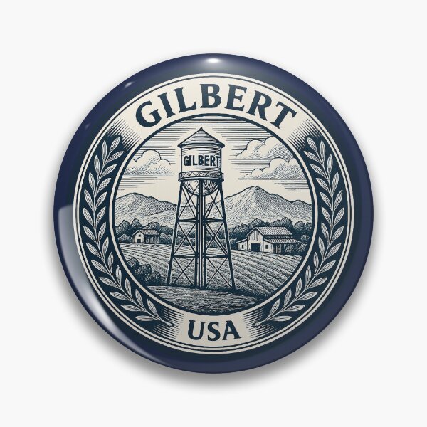 Artikelvorschau, Gilbert USA Reisen entworfen und verkauft von Thistle-TShop.